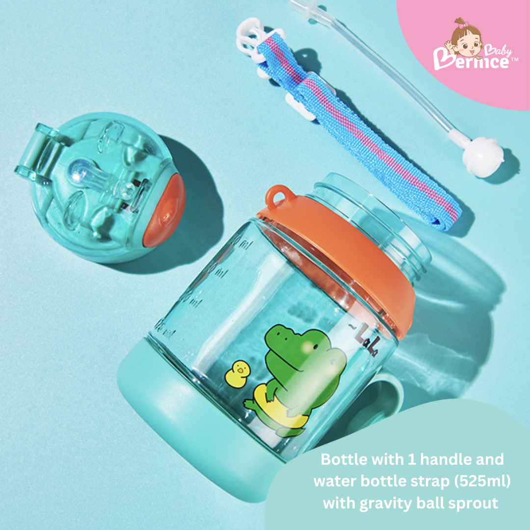 Baby 360 Straw Water Bottle Sippy Cup 525ml