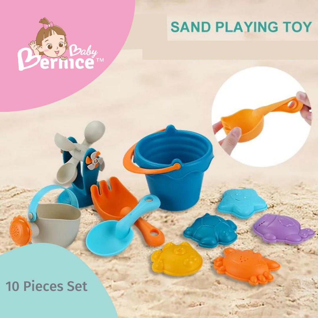 10 Pieces Bath and Beach Toys 2 in 1