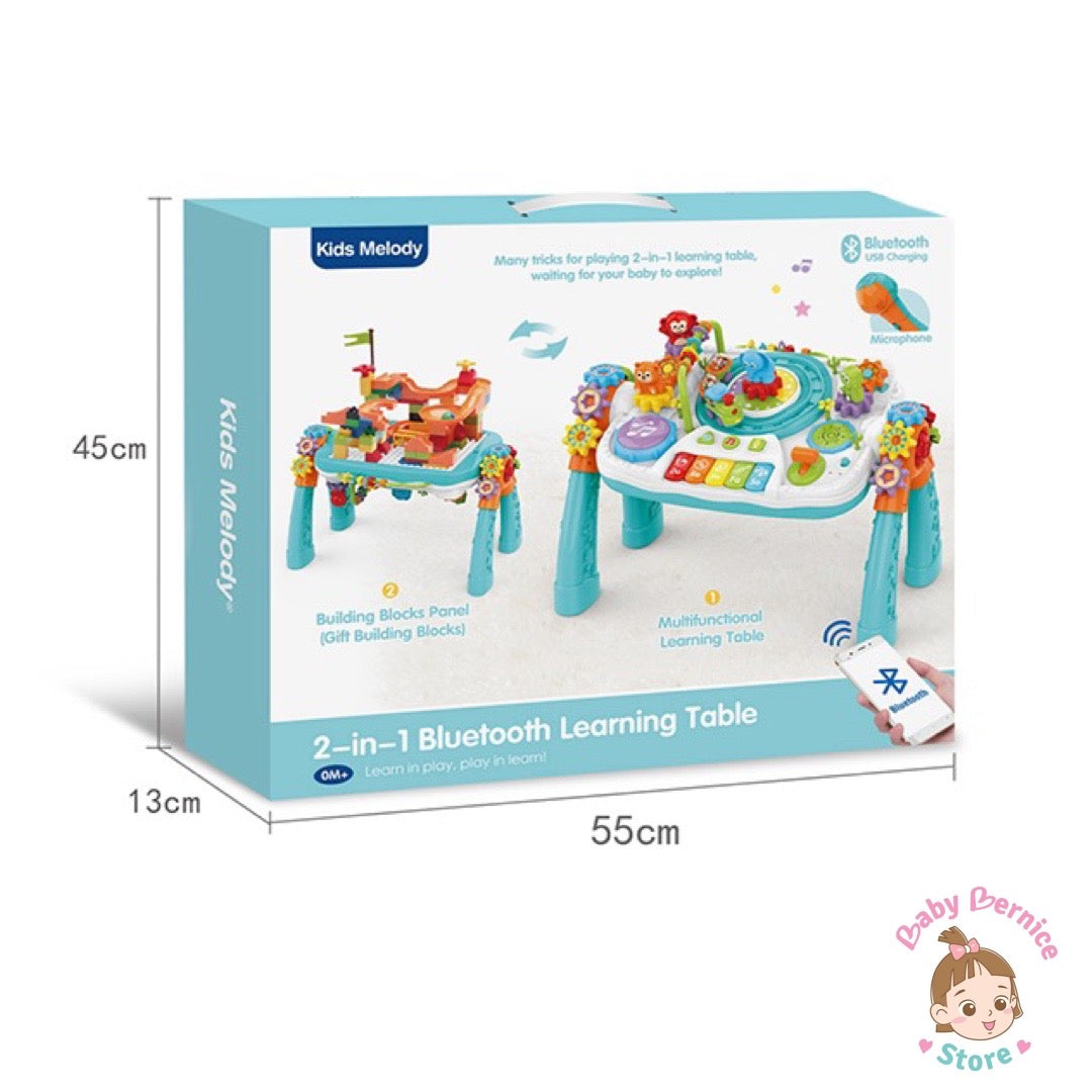 Bluetooth 2-in-1 Learning and Play Table