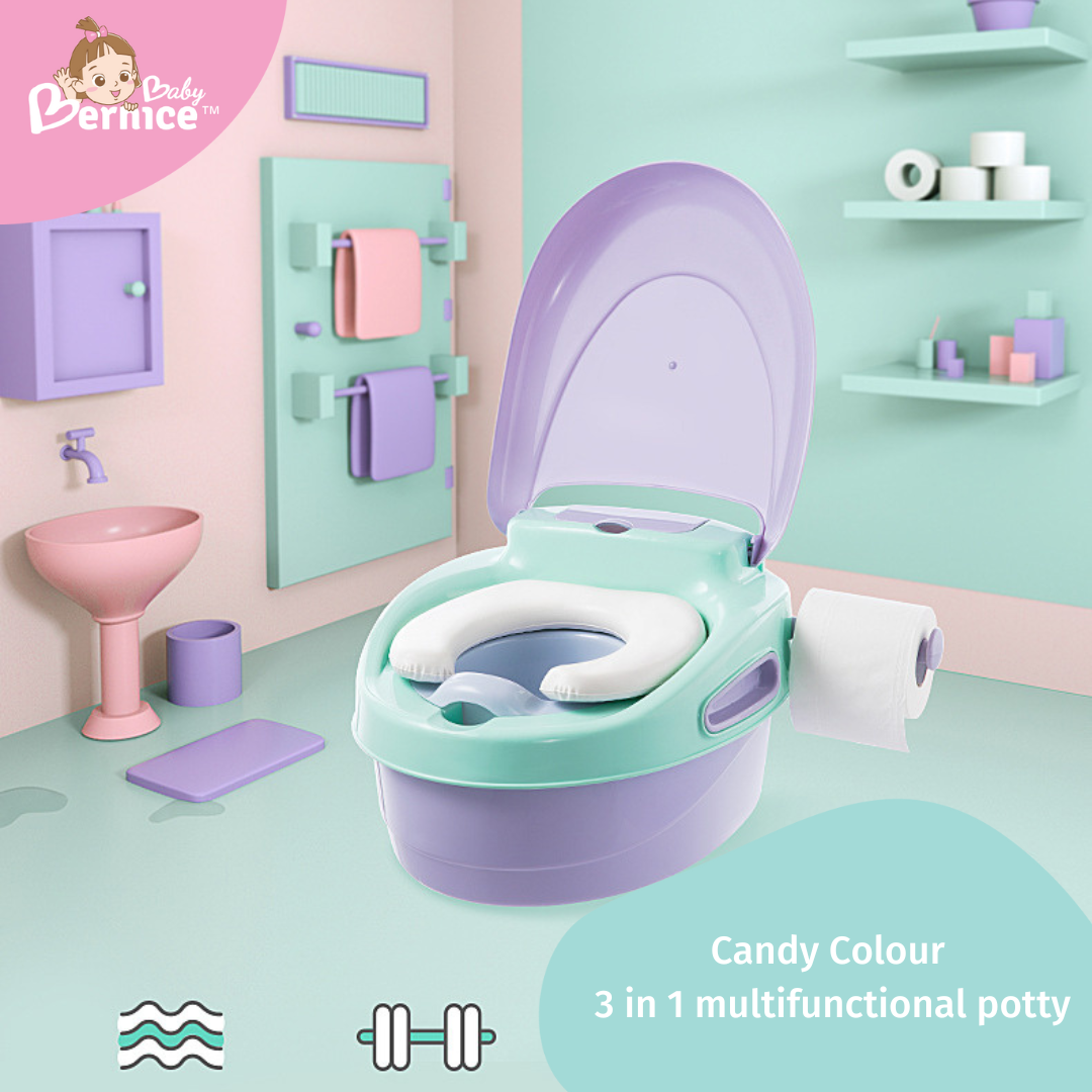 3-in-1 Multi Potty Toilet Seat & Step Stool