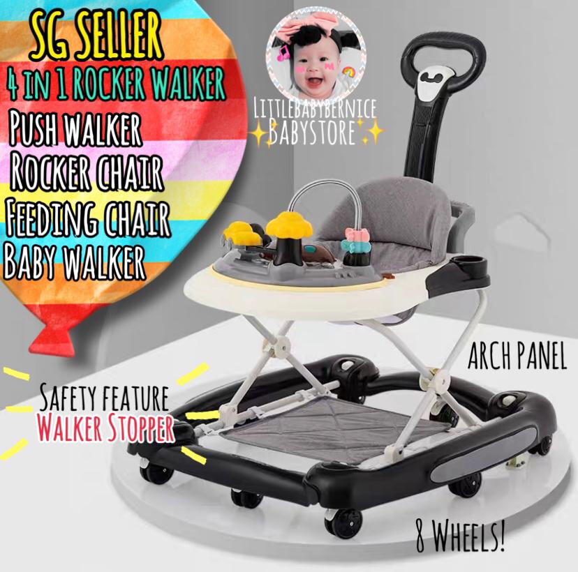 4 in 1 PDD Baby Rocker Walker