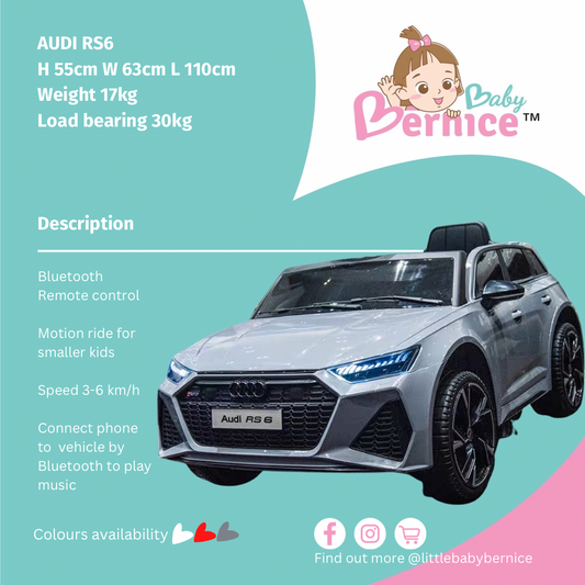 Kids Electric Car RS6