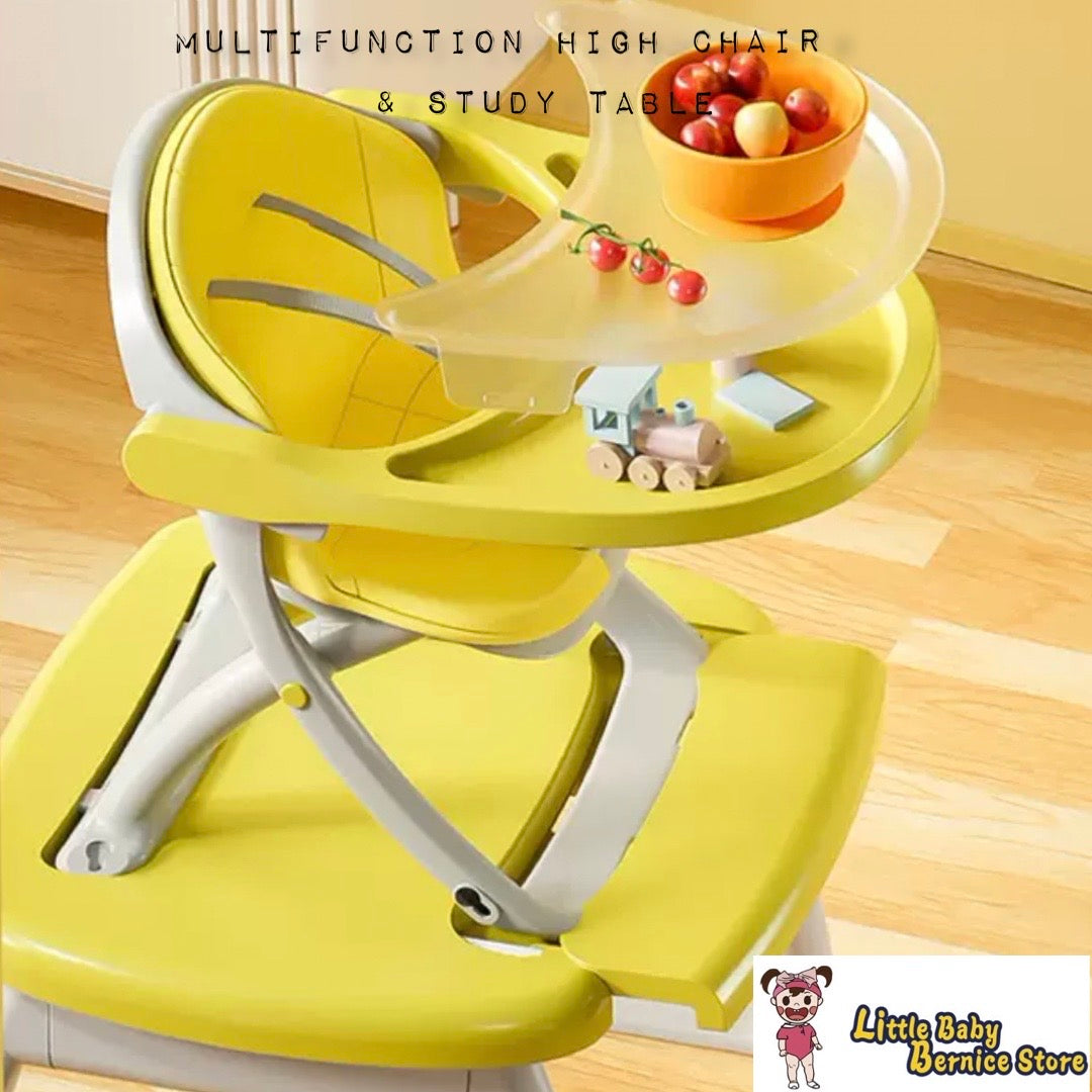 5 in 1 Multifunction Baby High Chair and Study Table